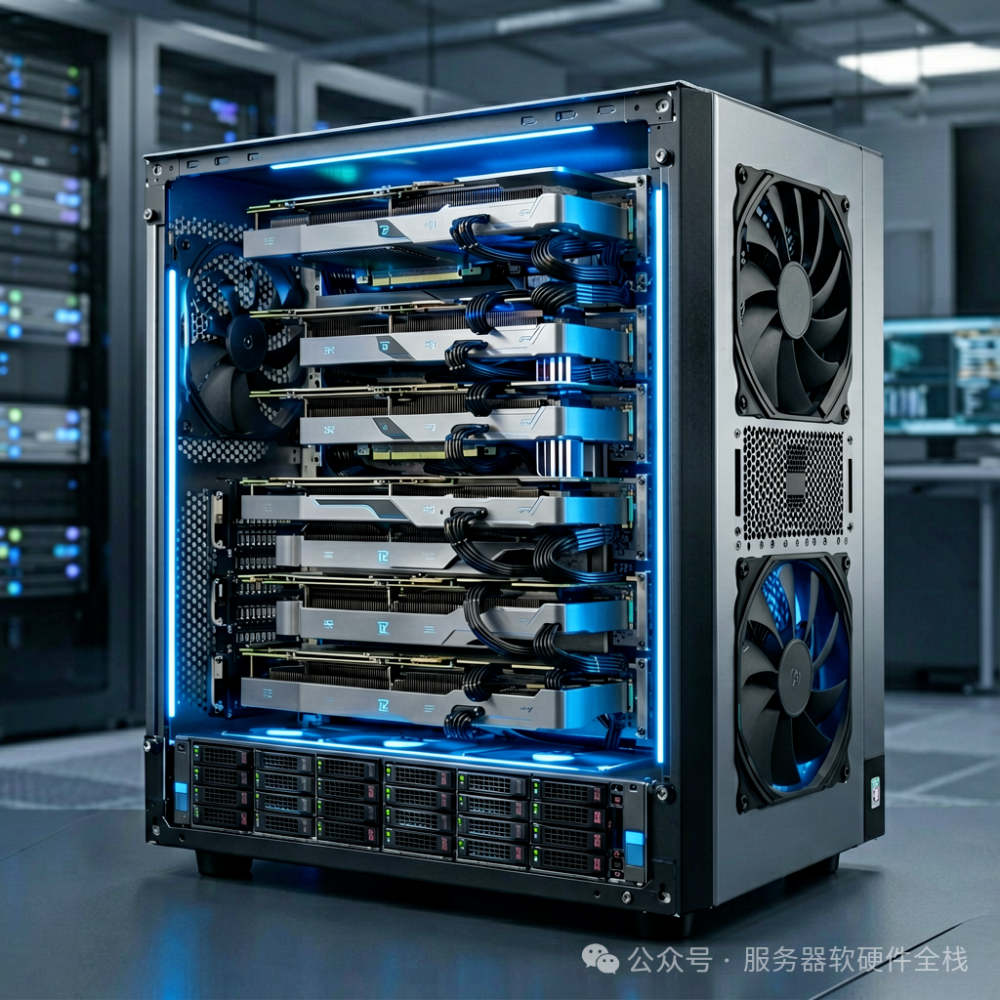 GPU服务器 vs 普通服务器：硬件上到底多了什么