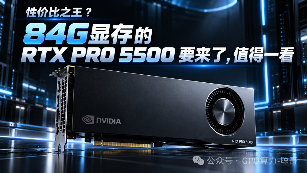 84GB显存的RTX PRO 5500要来了，它到底给谁